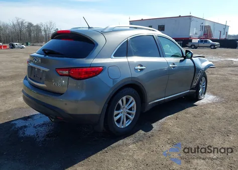 2012 Infiniti Fx35 z USA, uszkodzony, nr VIN JN8AS1MWXCM154459